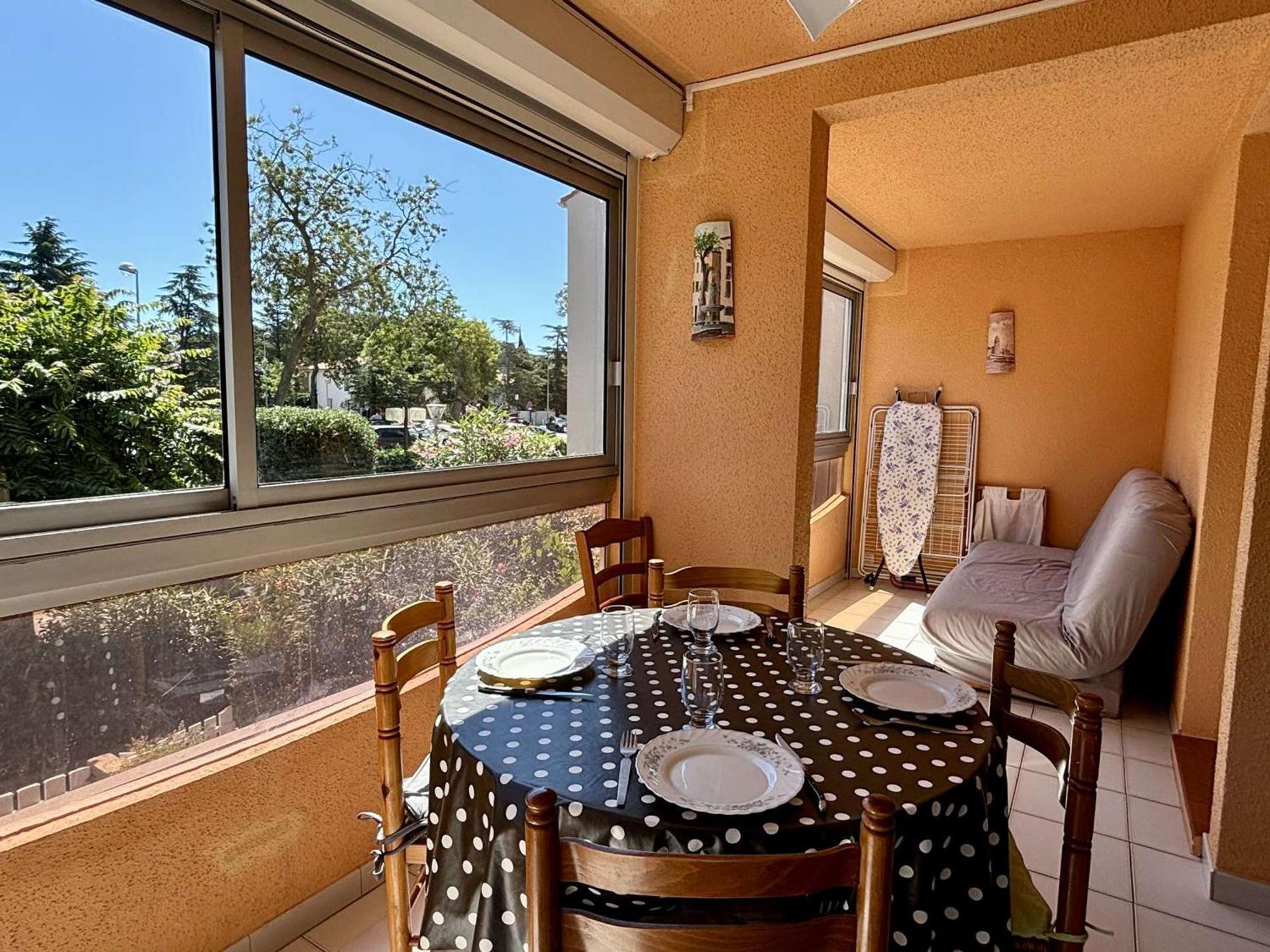 Appartement Cosy A 100M De La Plage Avec Piscine, Parking Prive Et Loggia Vitree - Fr-1-225-706 Аржель-сюр-Мер Экстерьер фото